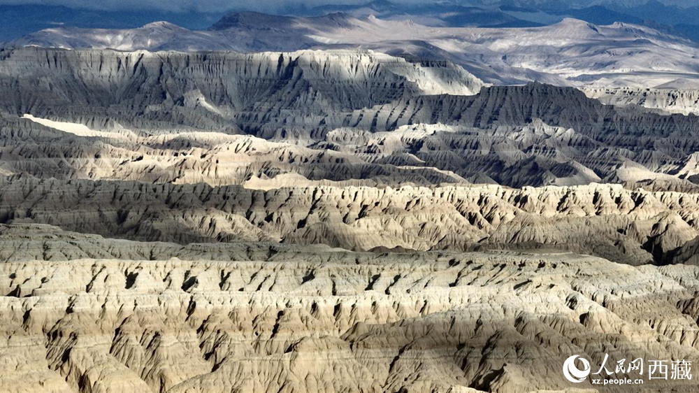 西藏阿里地區(qū)札達(dá)土林國家地質(zhì)公園。人民網(wǎng)記者 次仁羅布攝