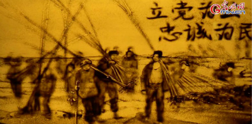 【沙畫】風(fēng)好正揚(yáng)帆，起航新時(shí)代