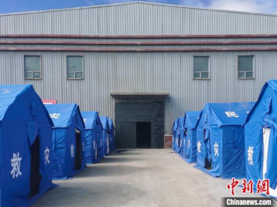 那曲火車站集中健康監(jiān)測點?！≈袊F路青藏集團有限公司拉薩車務(wù)段 供圖