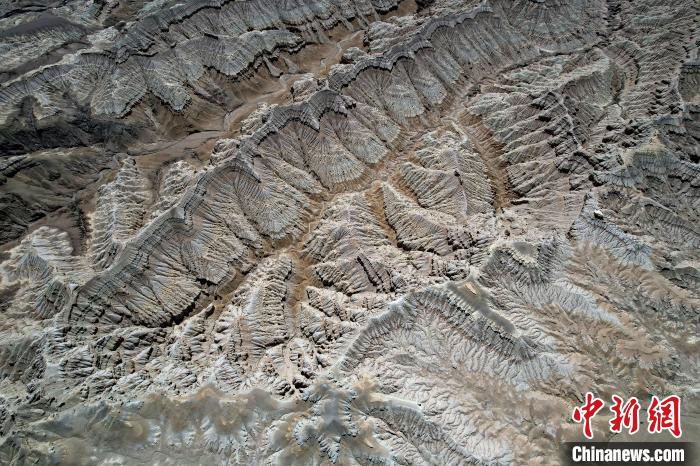 4月5日，西藏阿里札達(dá)土林。(無人機(jī)照片) 李林 攝